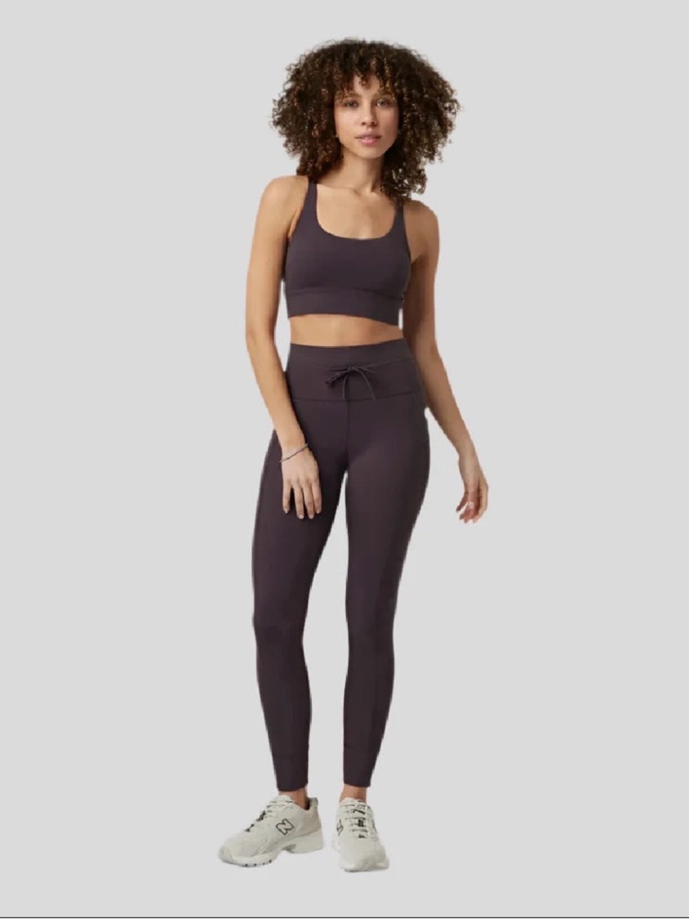 Vuori Womens Daily Pocket Legging - Sangria